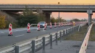 Ремонти на две места на магистрала "Тракия"